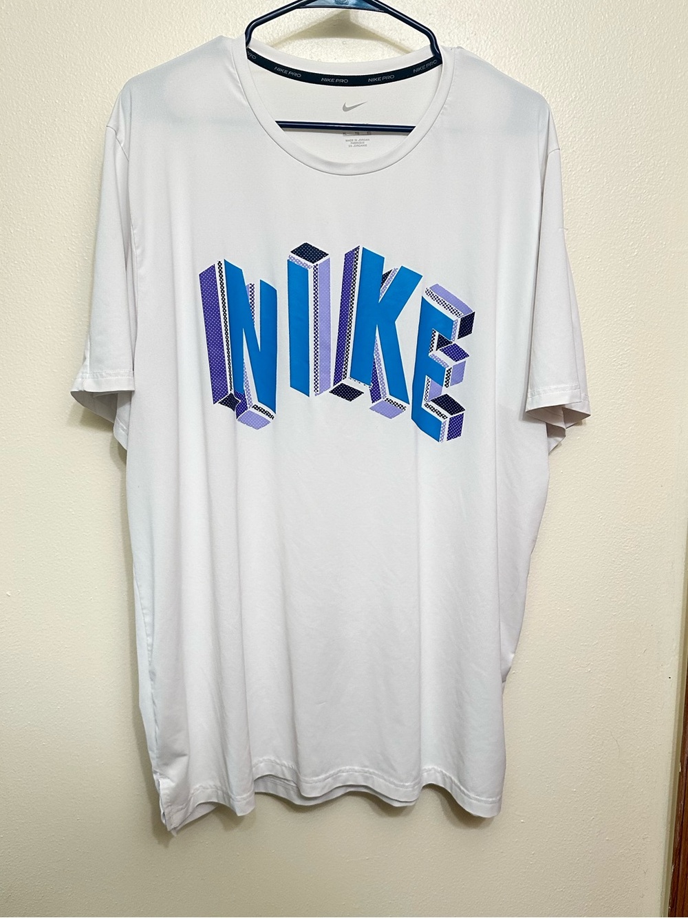 Three Nike Men’s Short-Sleeve Tee with 3D Logo
